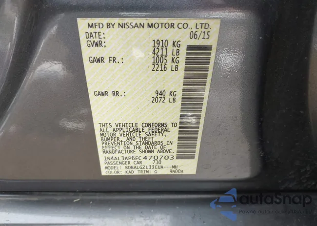 1N4AL3AP6FC470703: 43854188