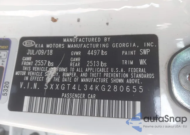 5XXGT4L34KG280655: 43854353