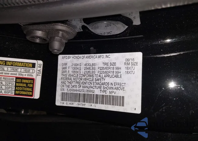 5J6RM4H92GL089952: 43854383