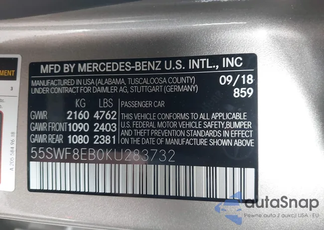 55SWF8EB0KU283732: 43854418