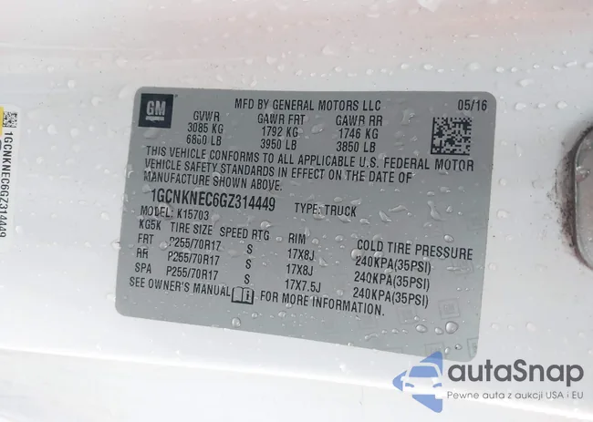 1GCNKNEC6GZ314449: 43854942