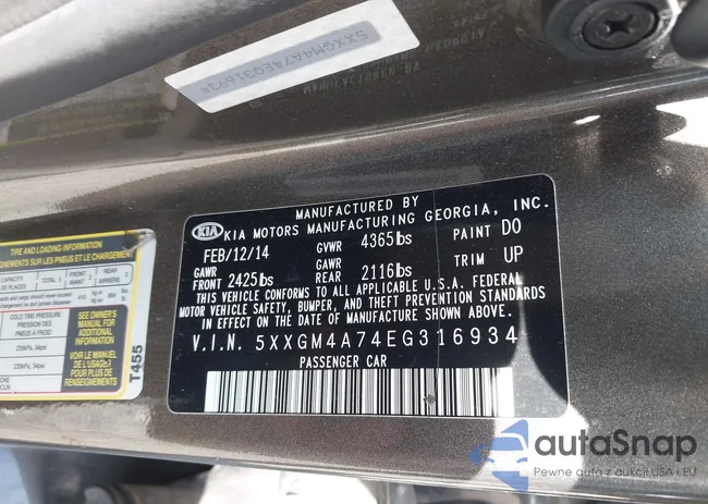 5XXGM4A74EG316934: 43855256