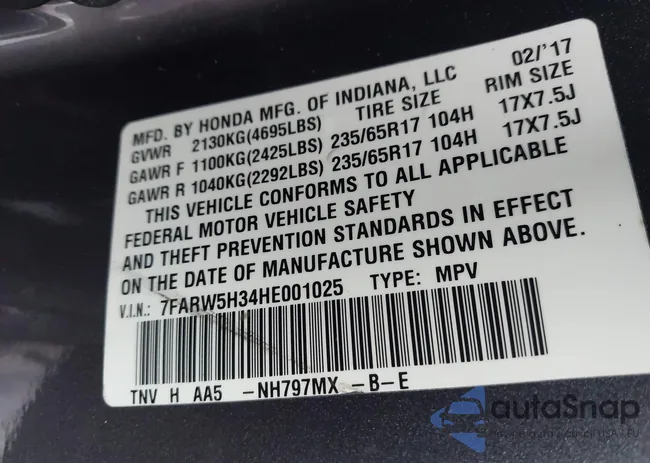 7FARW5H34HE001025: 43855367