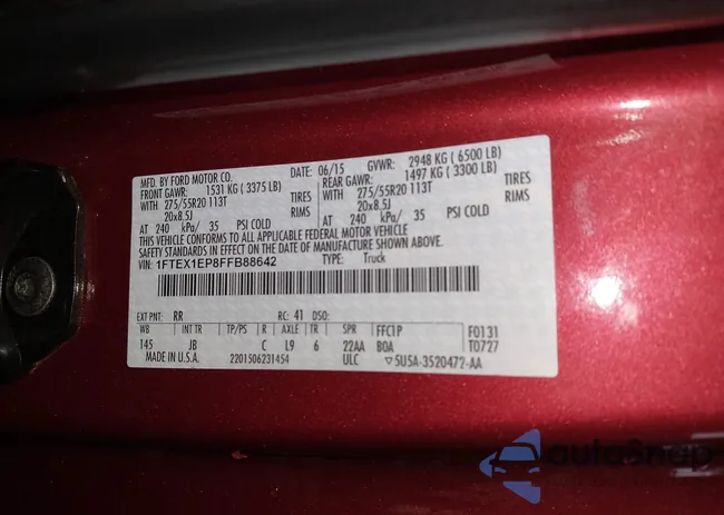 1FTEX1EP8FFB88642: 43855429