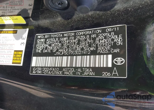 JTKJF5C77C3027412: 43855449