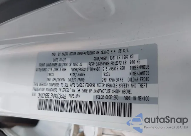 3MVDMBBL3NM403448: 43856131