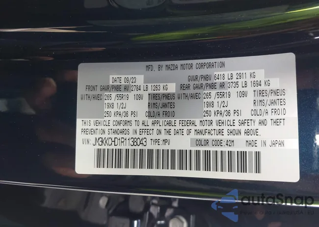 JM3KKCHD1R1138043: 43856310