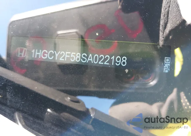 1HGCY2F58SA022198: 43856373