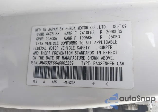 JH4CU2F66AC002259: 43856418