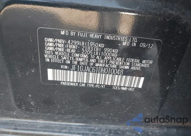 JF1GJAC61DH010048: 43855587