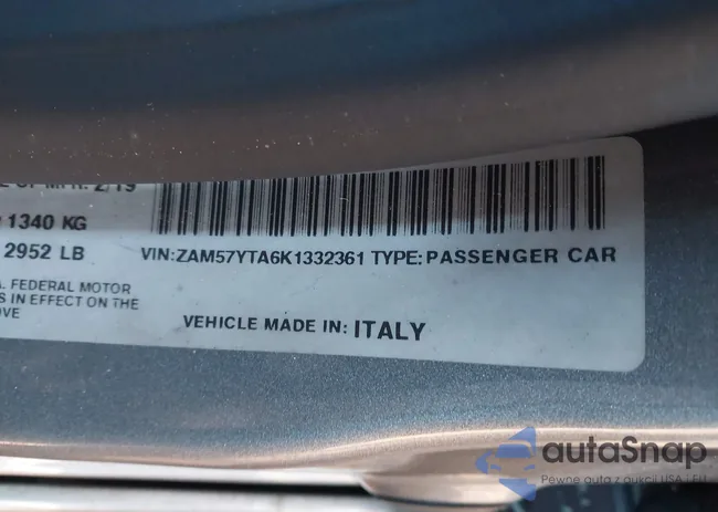 ZAM57YTA6K1332361: 43855641