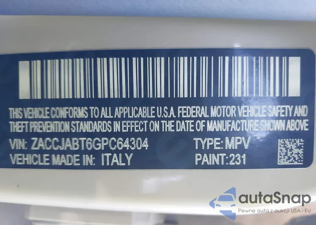 ZACCJABT6GPC64304: 43855853