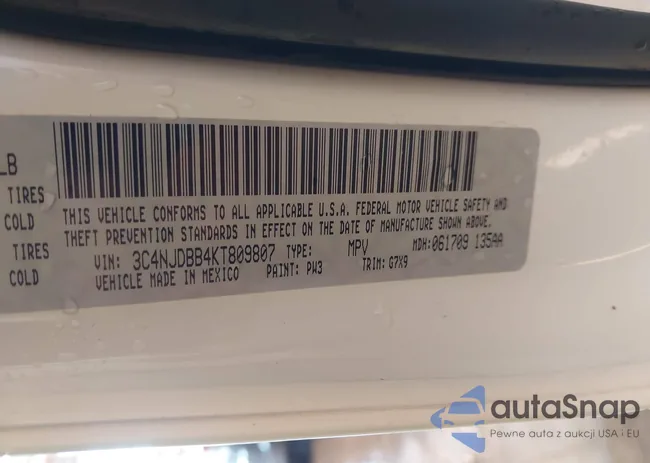 3C4NJDBB4KT809807: 43856897