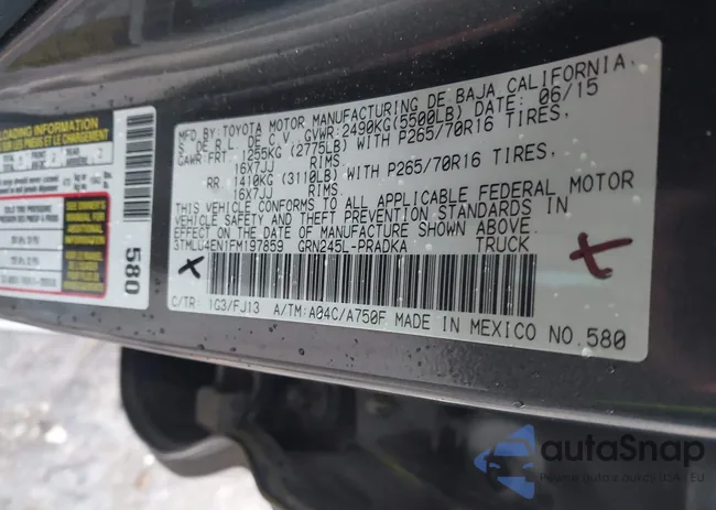 3TMLU4EN1FM197859: 43857269