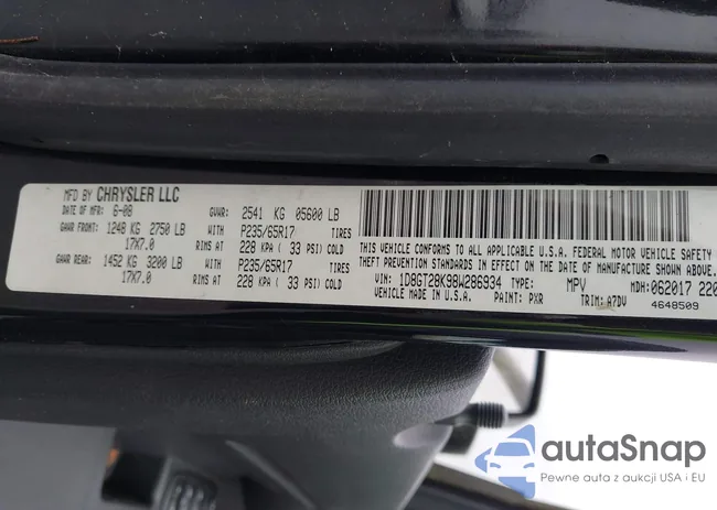 1D8GT28K98W286934: 43856490