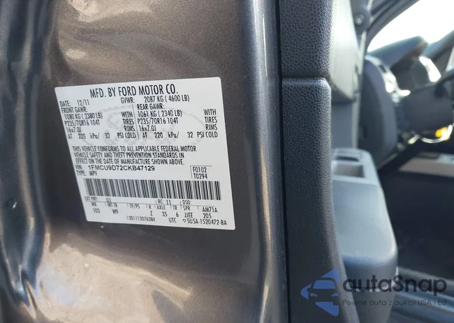 1FMCU9D72CKB47129: 43856843