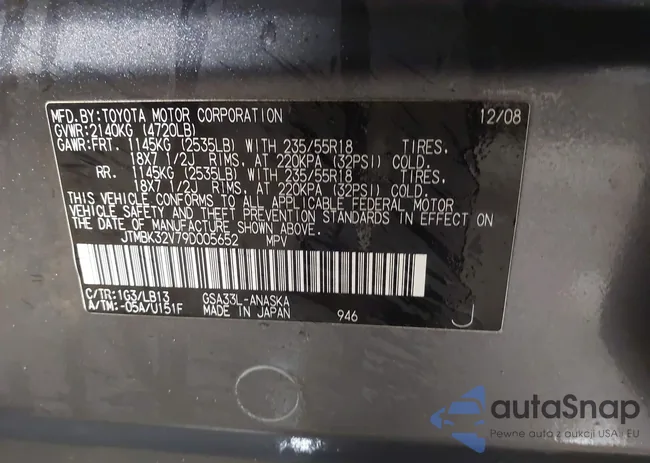 JTMBK32V79D005652: 43856863