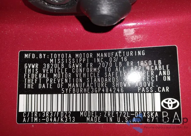 5YFBURHE3GP484246: 43857943