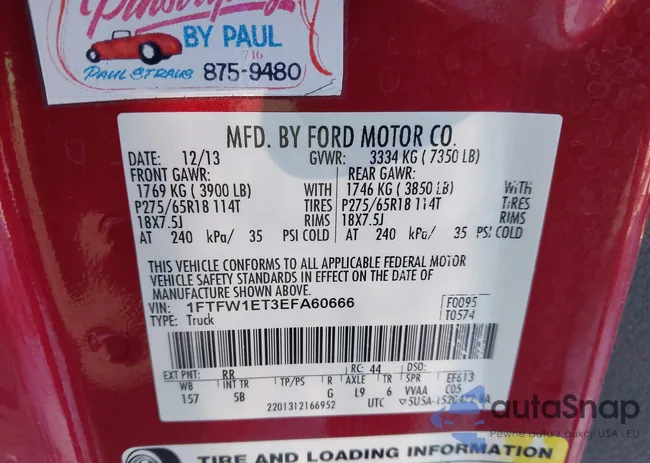 1FTFW1ET3EFA60666: 43858024