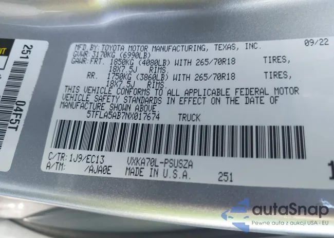 5TFLA5AB7NX017674: 43858053