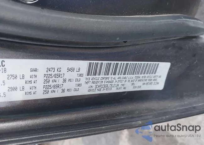 3C4PDCBG8JT512124: 43858167