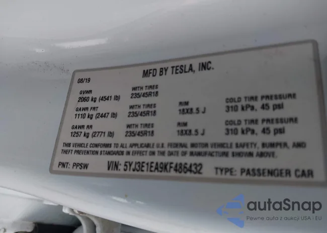 5YJ3E1EA9KF486432: 43858252