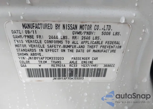 JN1BY1AP7CM333203: 43857530