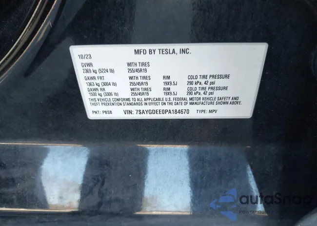 7SAYGDEE0PA184670: 43857762