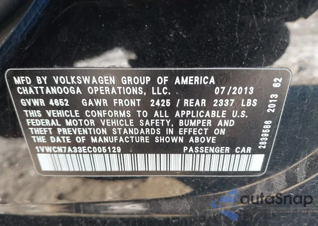 1VWCN7A33EC005129: 43858991