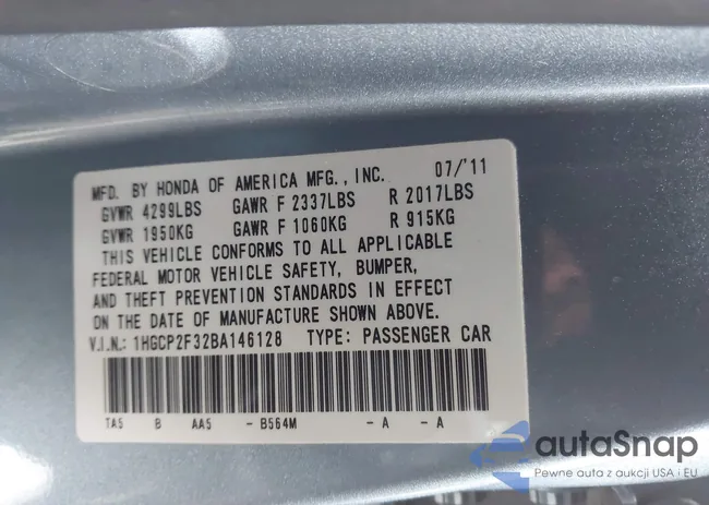 1HGCP2F32BA146128: 43859361