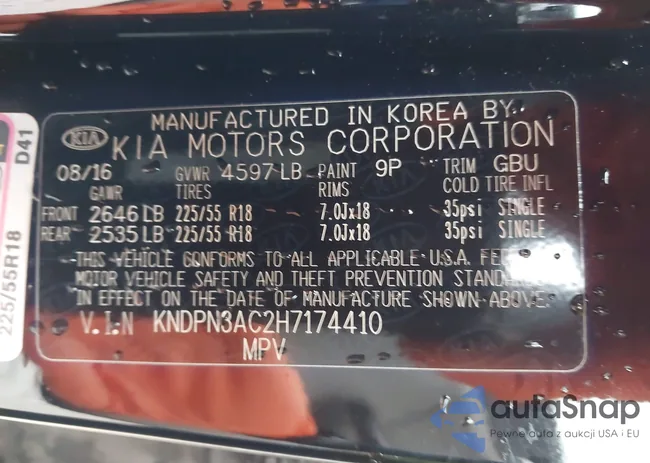 KNDPN3AC2H7174410: 43858539