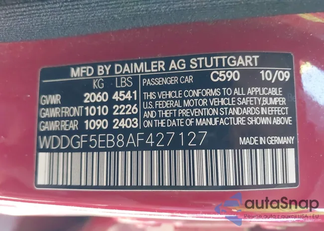 WDDGF5EB8AF427127: 43860290