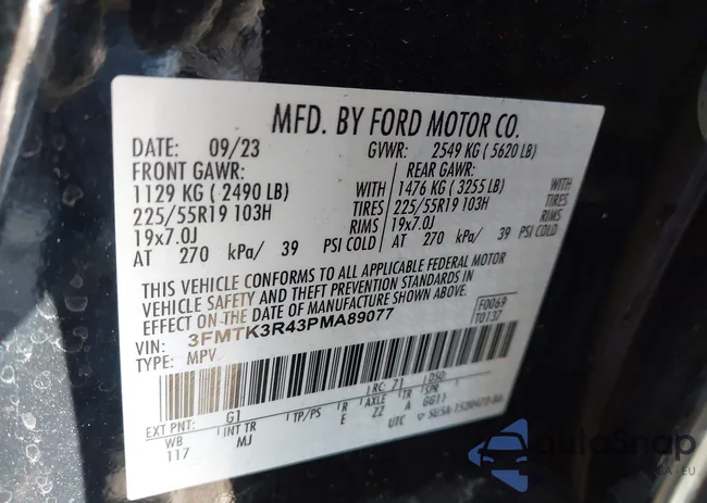 3FMTK3R43PMA89077: 43860404