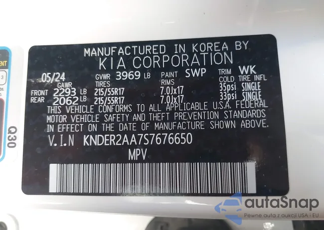 KNDER2AA7S7676650: 43861187