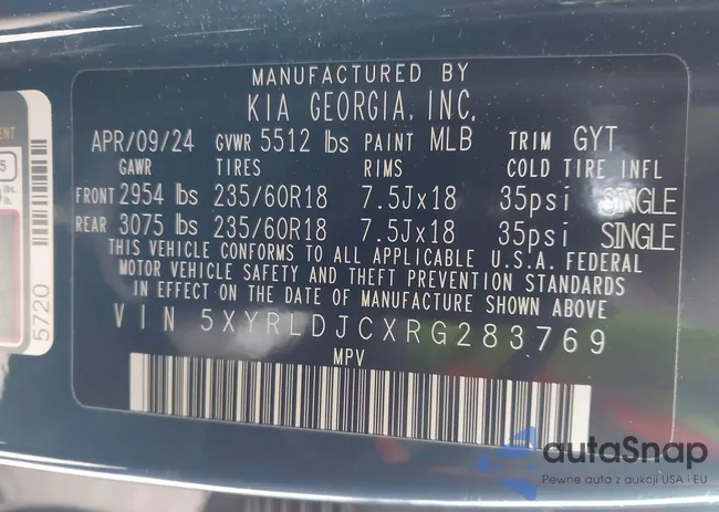 5XYRLDJCXRG283769: 43861213