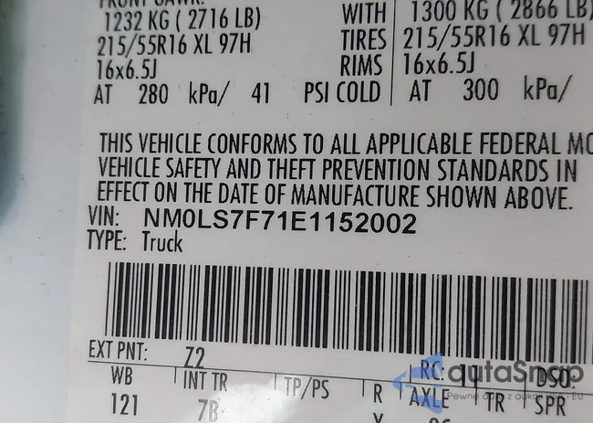 NM0LS7F71E1152002: 43860521