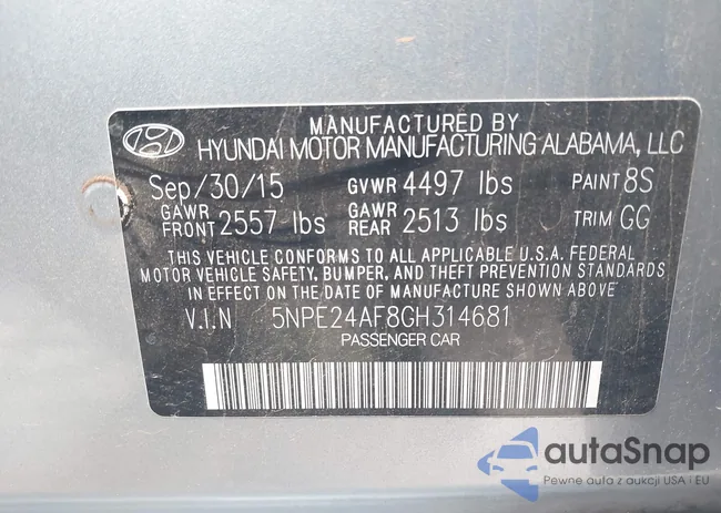 5NPE24AF8GH314681: 43860542