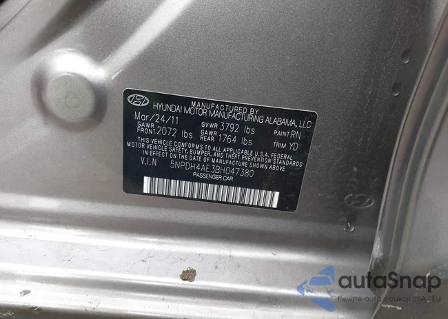 5NPDH4AE3BH047380: 43860638