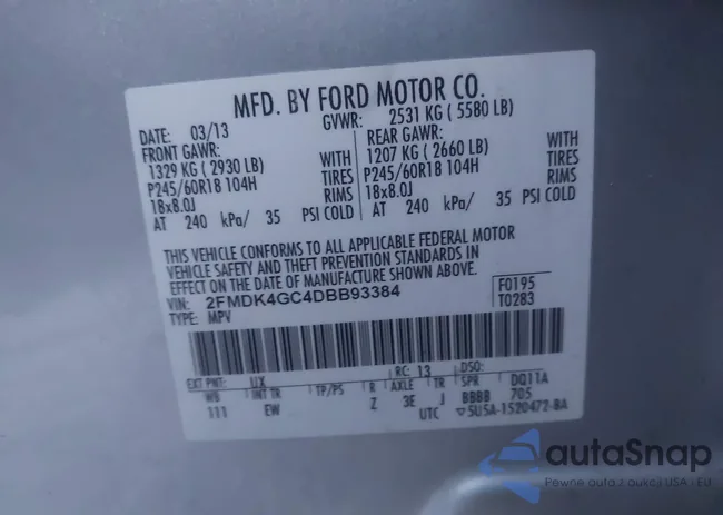 2FMDK4GC4DBB93384: 43860700