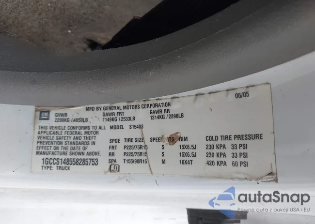 1GCCS148558285753: 43861901