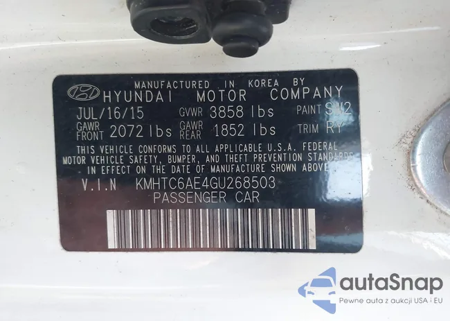 KMHTC6AE4GU268503: 43863281