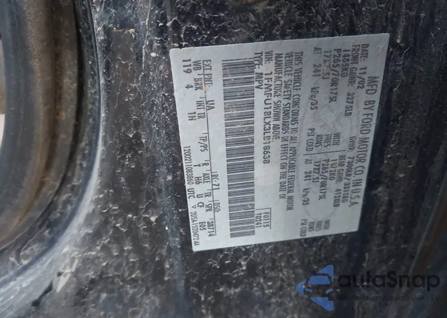 1FMFU18LX3LB18638: 43864139