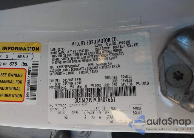 3LN6L2J99GR607661: 43864420