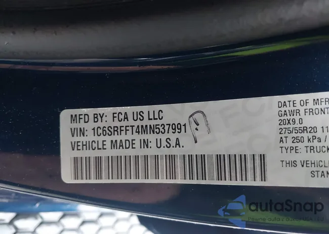 1C6SRFFT4MN537991: 43863492