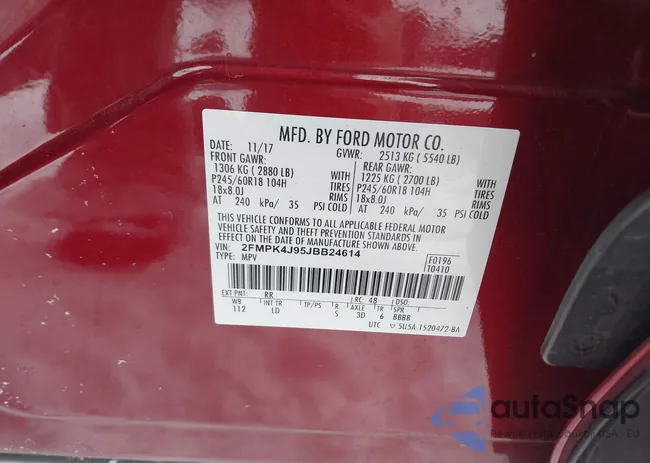 2FMPK4J95JBB24614: 43865181