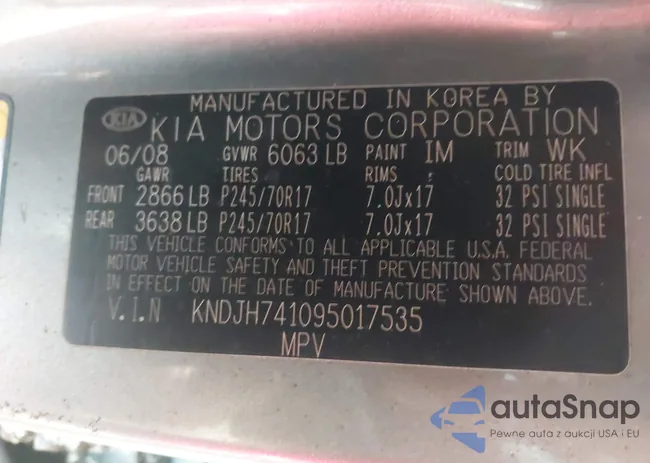 KNDJH741095017535: 43865428