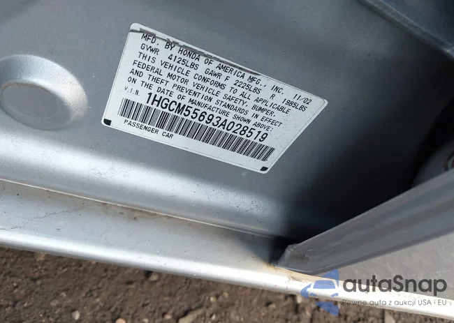 1HGCM55693A028519: 43864498