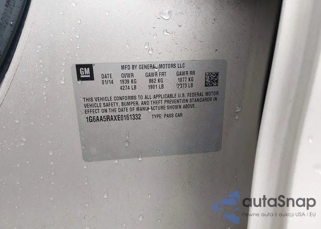 1G6AA5RAXE0161332: 43864811