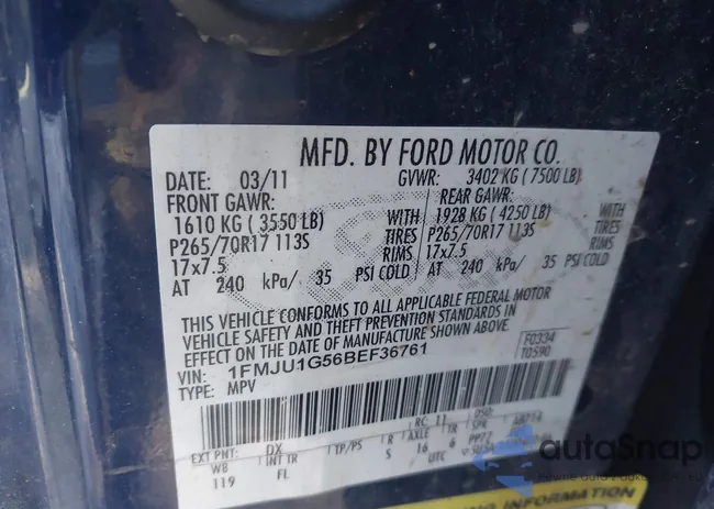 1FMJU1G56BEF36761: 43866278