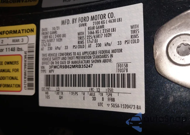 3FMCR9B62MRB35247: 43867157